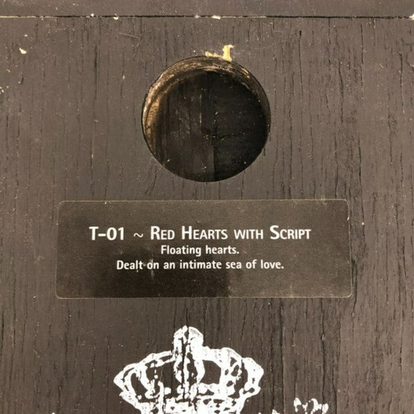 Sid Dickens Black Hearts with Script Ceramic Tile retired - Picture 6 of 7